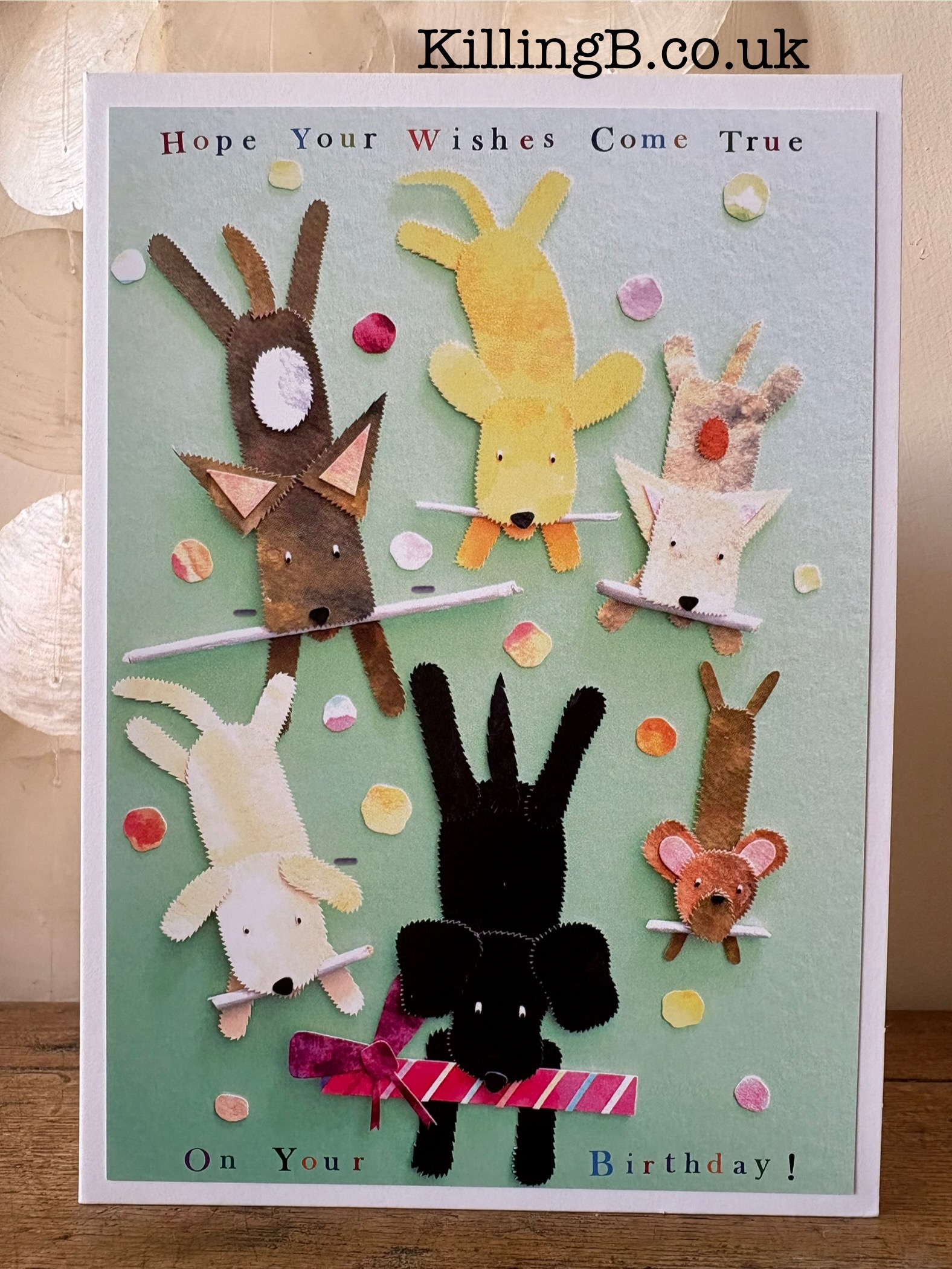 Dogs and Birthday Gifts - Front